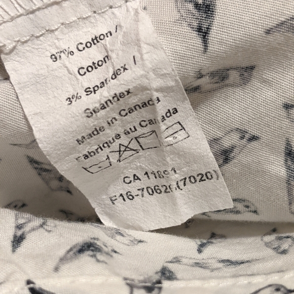 Bird print button down dress shirt - Picture 5 of 5